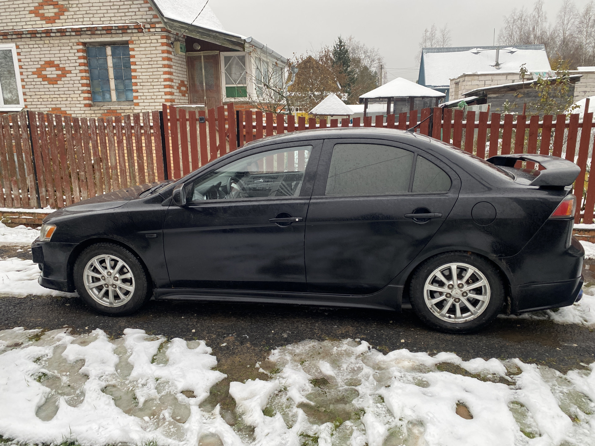 Диски Enkei рестайлинг — Mitsubishi Lancer X, 1,8 л, 2008 года | шины ...