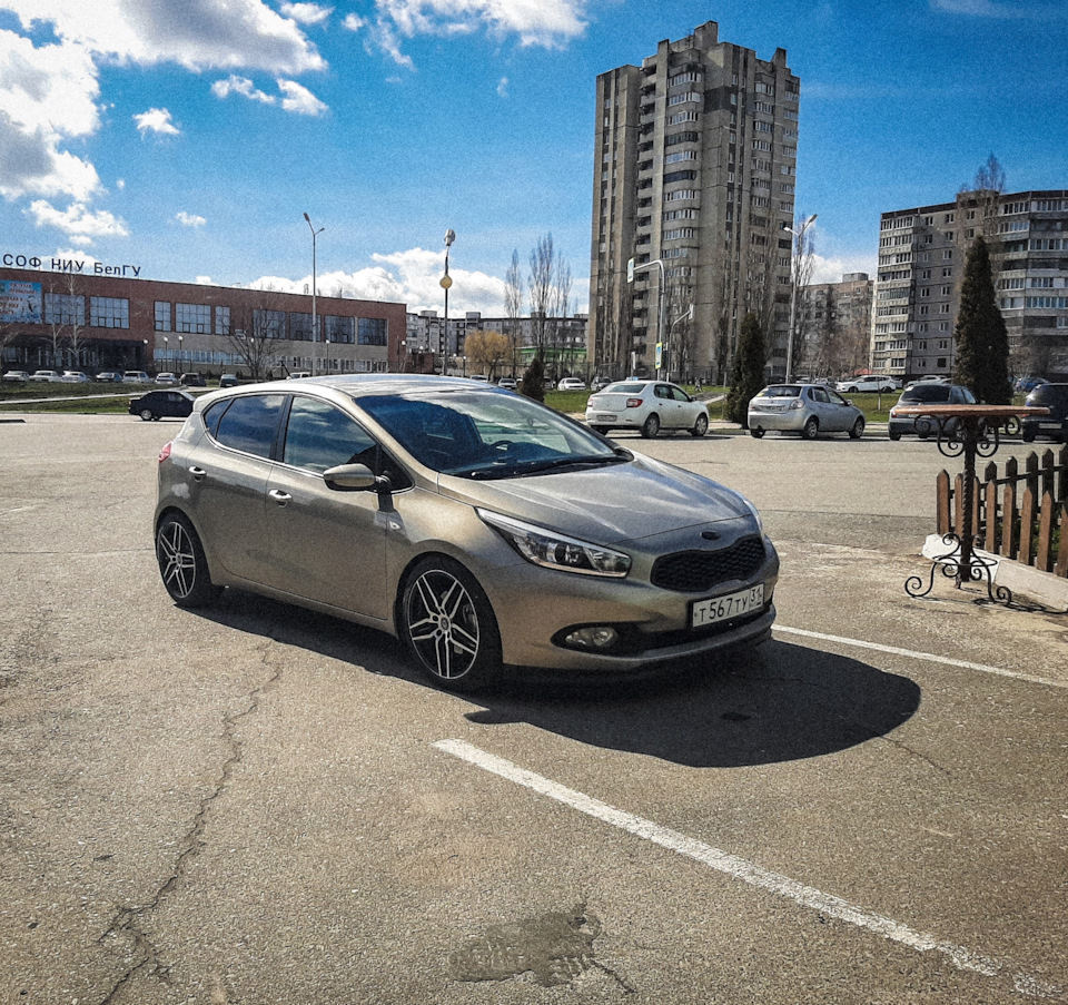 Биение руля выше 80км — KIA Ceed (2G), 1,6 л, 2014 года | наблюдение |  DRIVE2