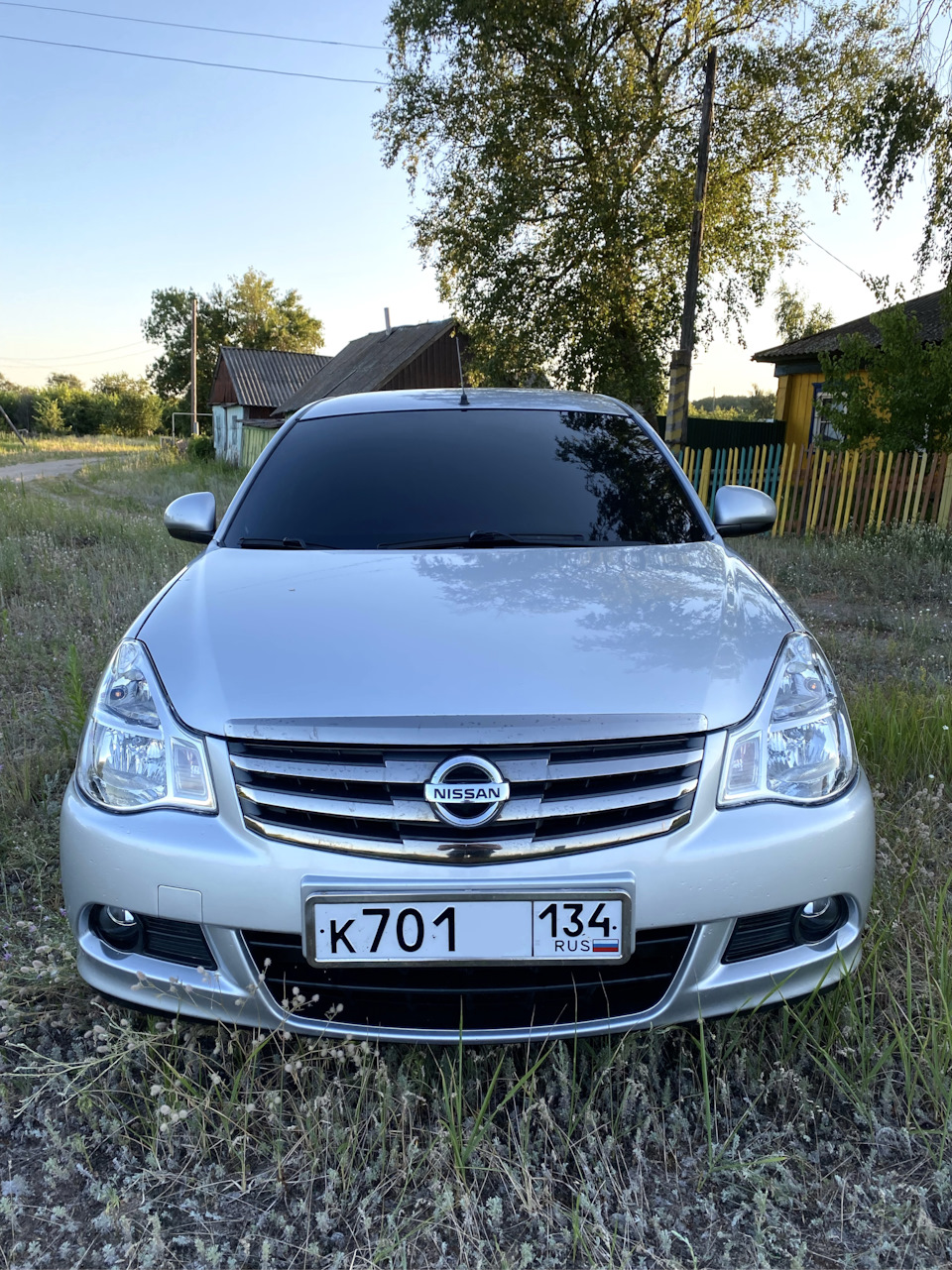 Тонировка в круг Nissan Almera G15 — Nissan Almera V (G11/15), 1,6 л, 2018  года | нарушение ПДД | DRIVE2