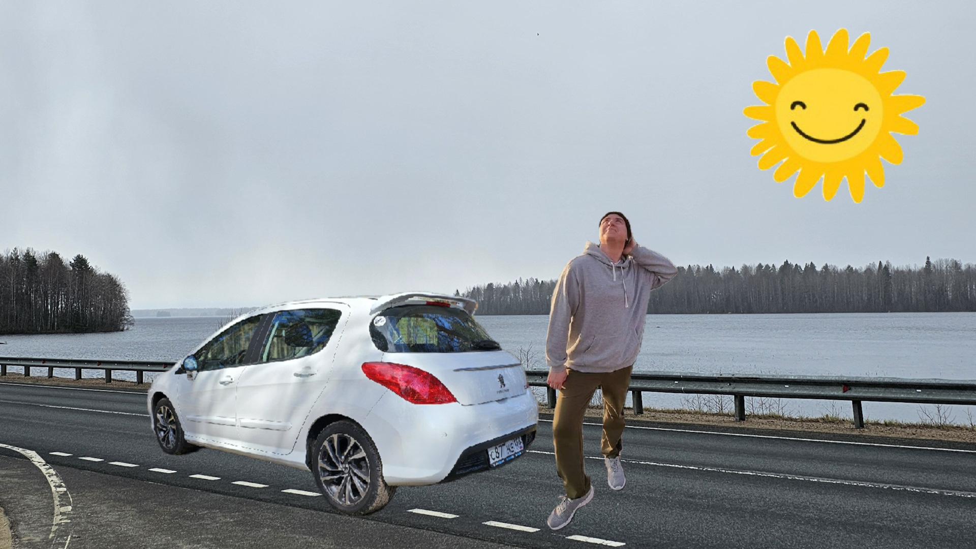 43. На номерах СПб по дорогам Карелии — Peugeot 308 (1G), 1,6 л, 2013 года  | путешествие | DRIVE2