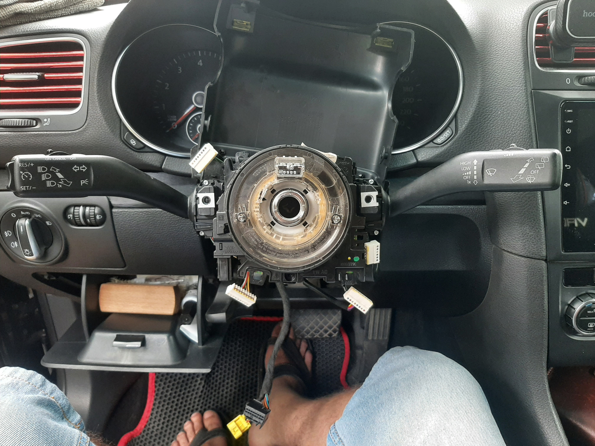 25. Круиз-контроль. — Volkswagen Golf Mk6, 1,4 л, 2010 года | тюнинг ...