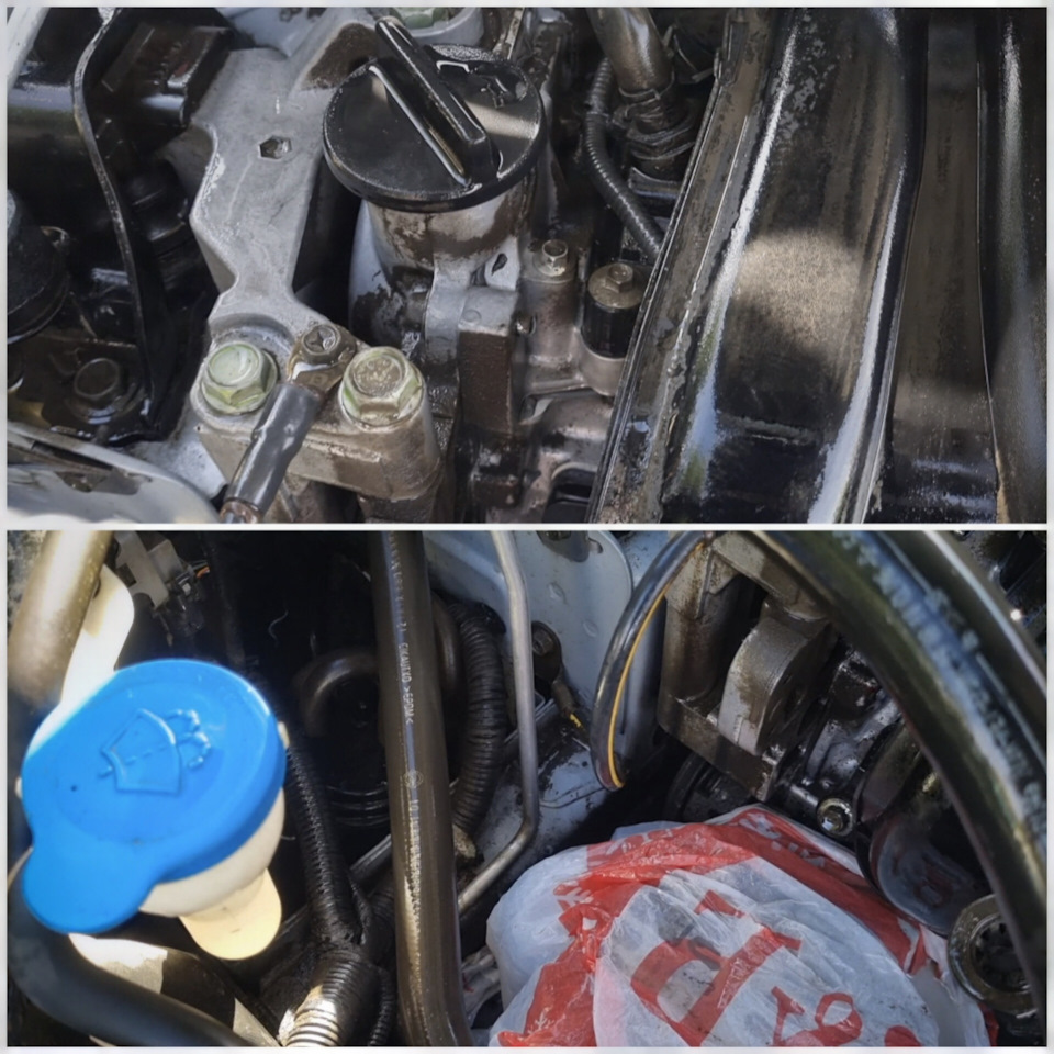 Очиститель двигателя от масляных загрязнений LAVR, 500 мл (Ln1503 ...