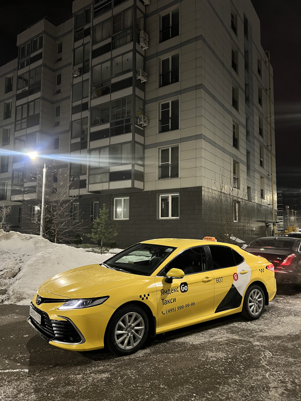 Такси декабрь 400 тыс. — Toyota Camry (XV70), 2 л, 2021 года | наблюдение |  DRIVE2