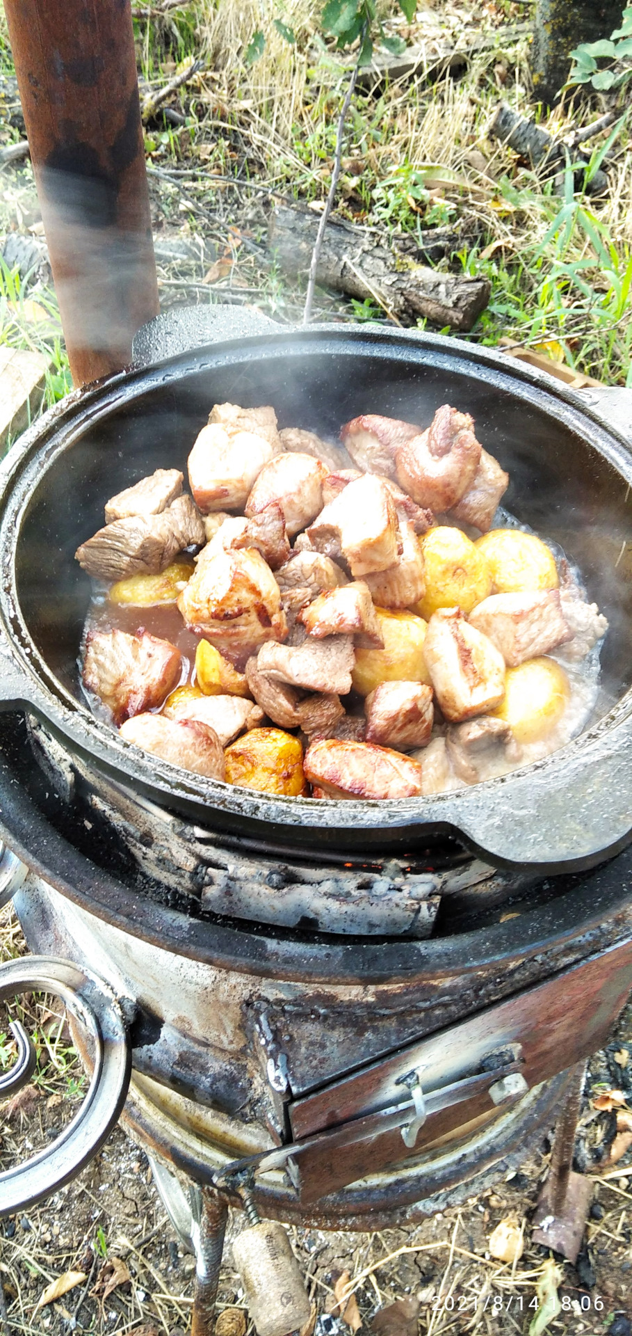 Столик для казана своими руками