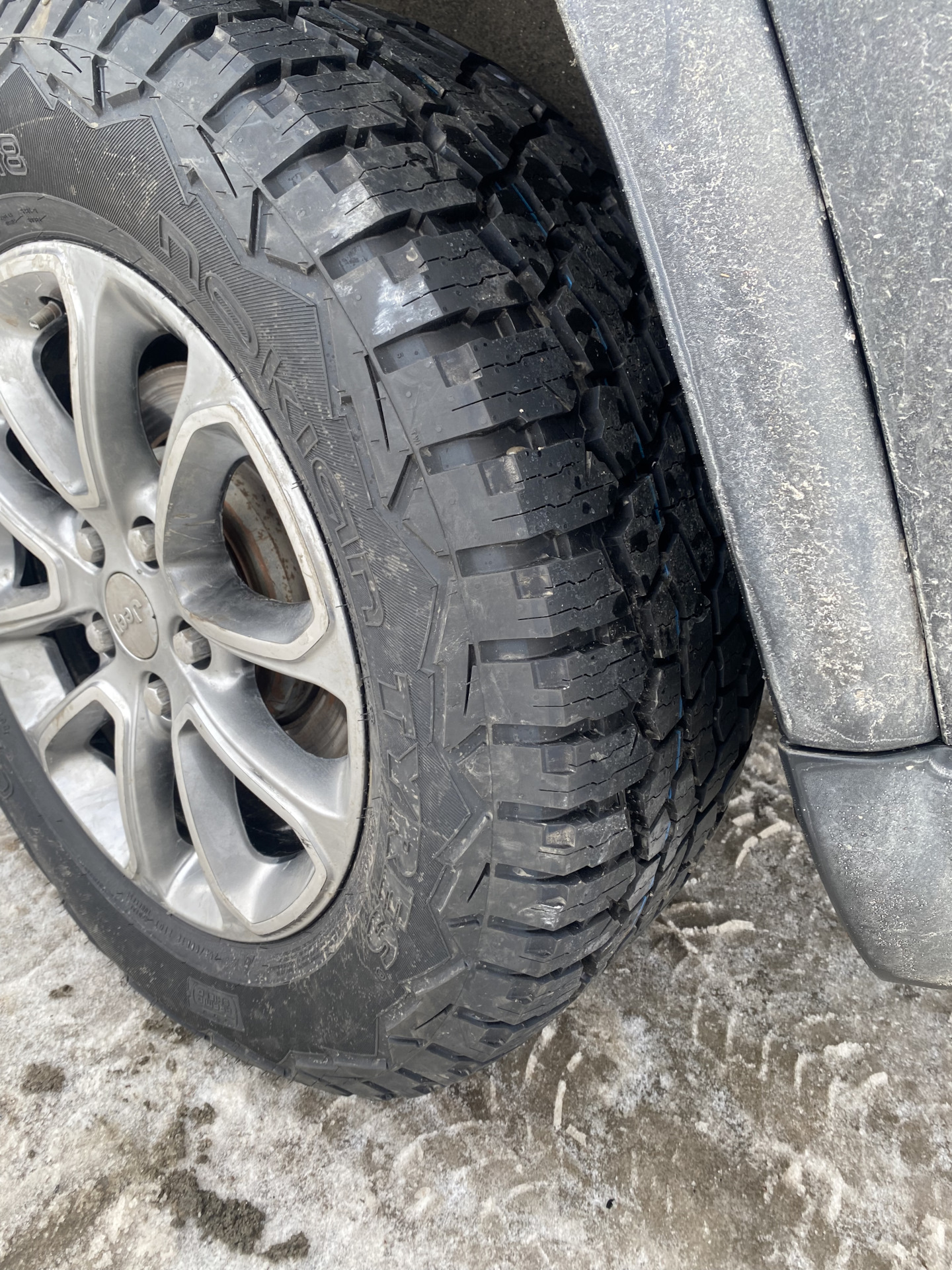 ТО 9 + новая резина АТ — Jeep Grand Cherokee (WK2), 3 л, 2014 года ...