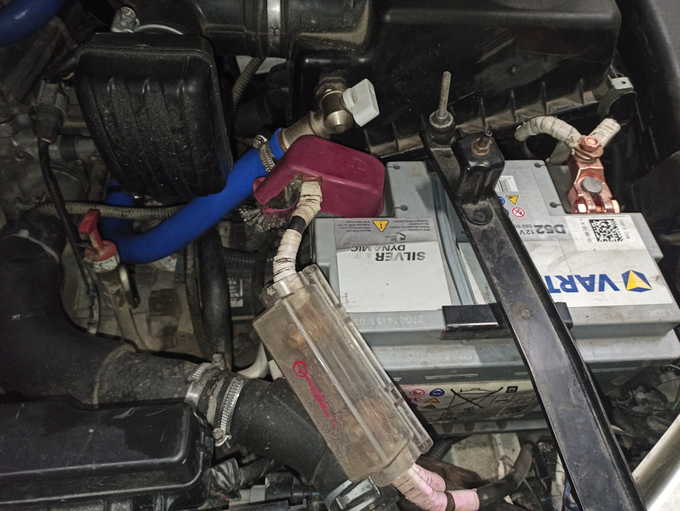 Медные клеммы и силикон на ЕГР =D — Toyota Avensis II, 2 л, 2006 года ...