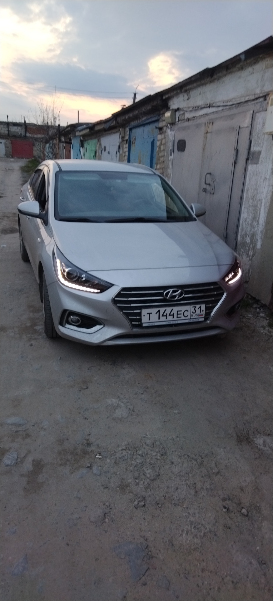 Солярис 2 фары — Hyundai Solaris (2G), 1,6 л, 2019 года | тюнинг | DRIVE2