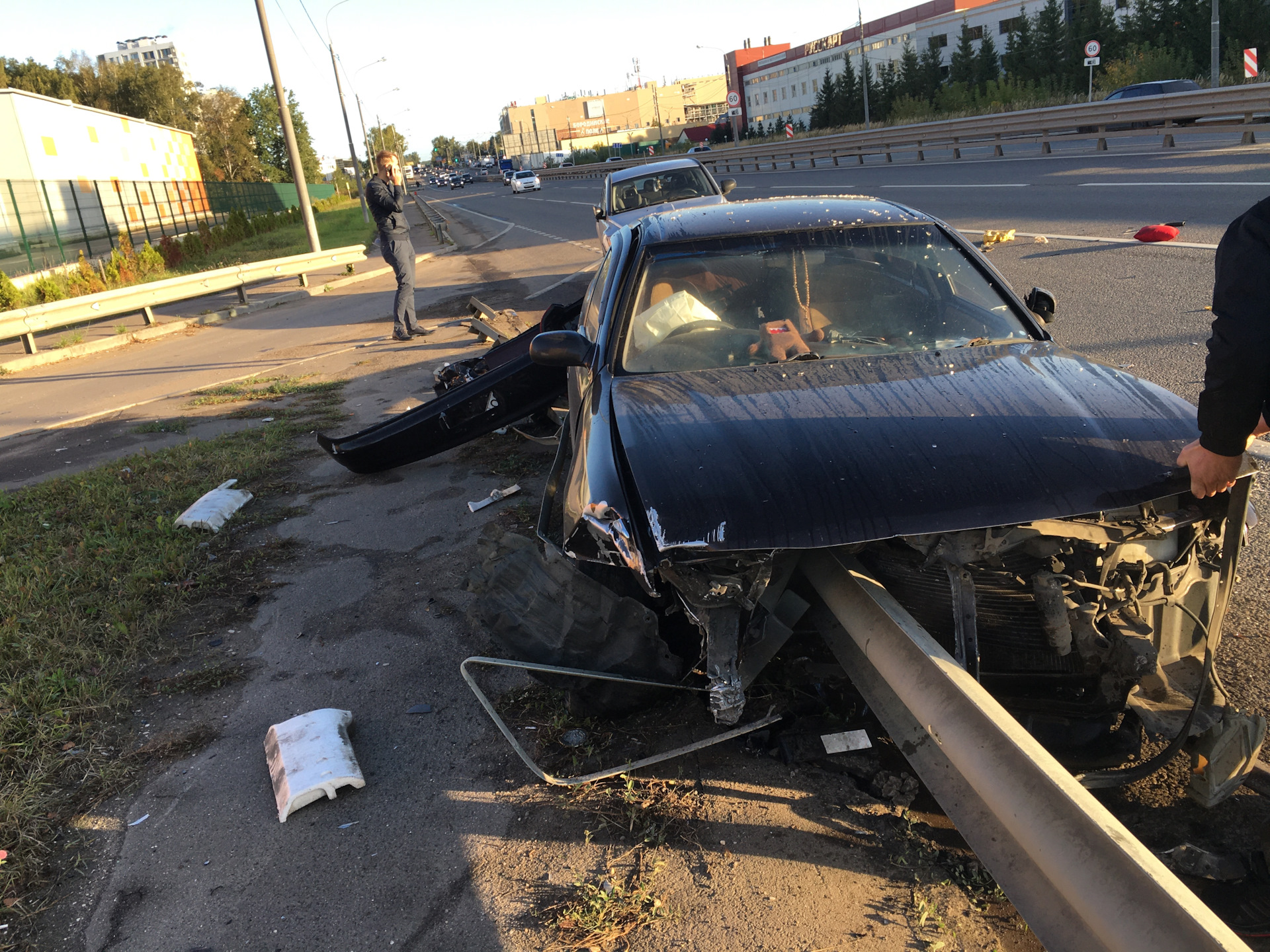 Пост боли.Печали.Прощай. — Toyota Cresta (90), 2 л, 1996 года | ДТП | DRIVE2