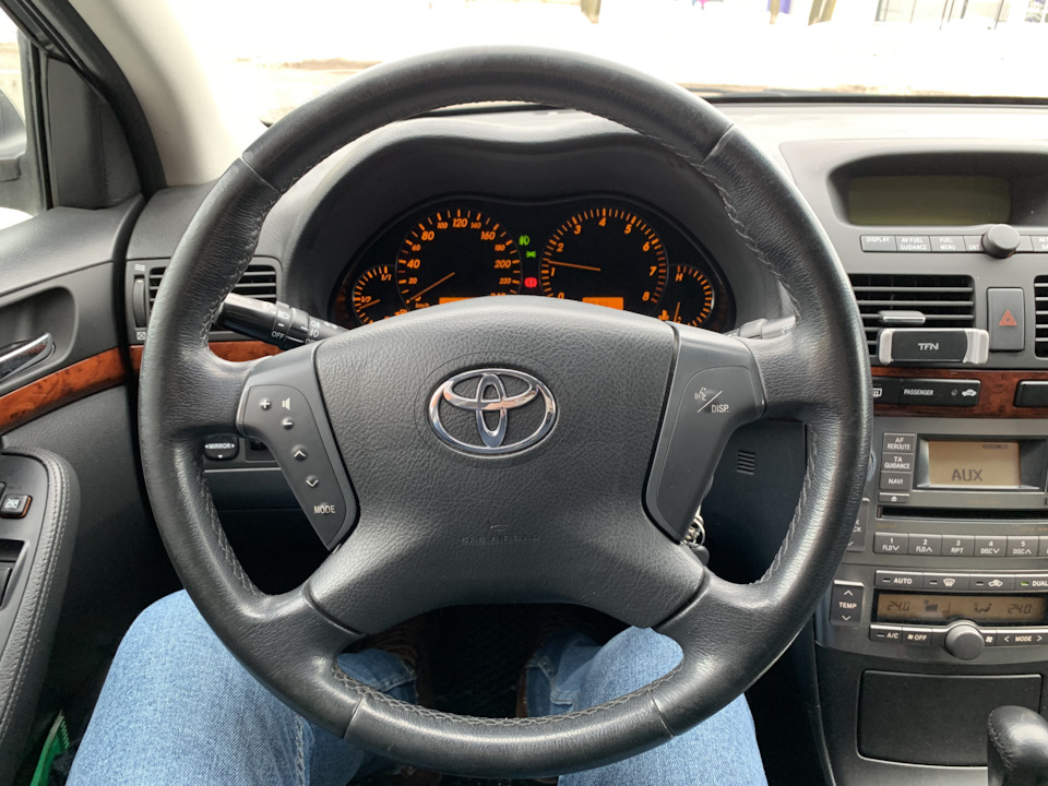 Новый руль и ручка АКПП — Toyota Avensis II, 1,8 л, 2005 года ...