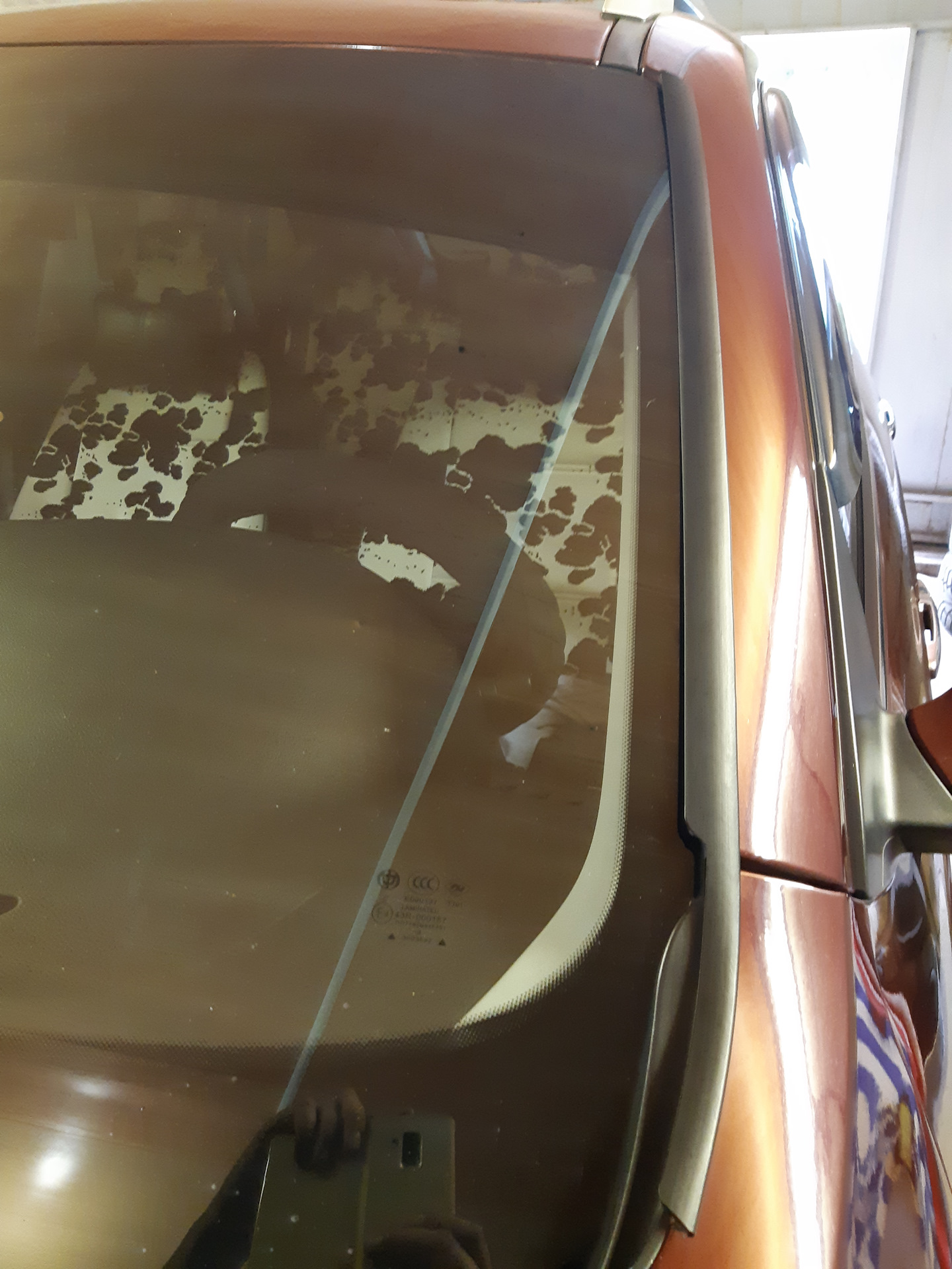 Дефлектор лобового стекла Стрелка-2 — Brilliance V5, 1,6 л, 2015 года ...