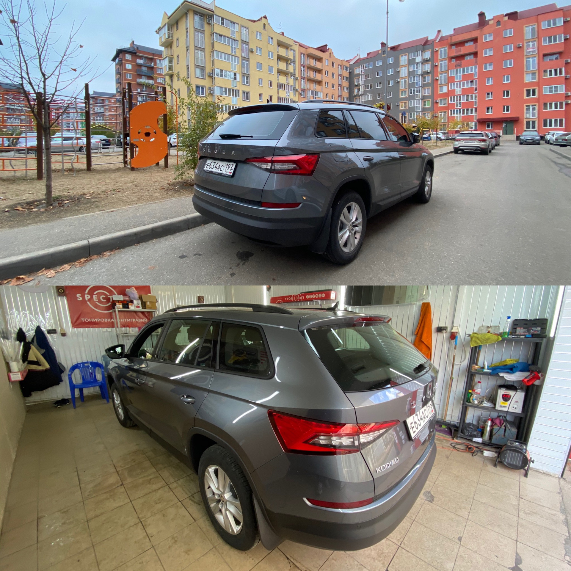 Тонировка 5/50 — Skoda Kodiaq, 1,4 л, 2020 года | стайлинг | DRIVE2