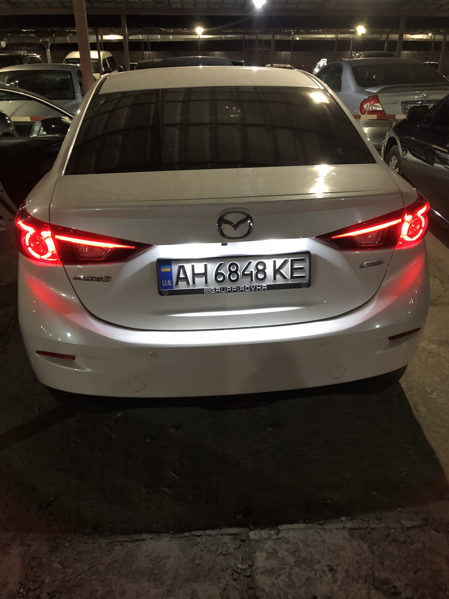 Замена освещения салона, номера, заднего хода! — Mazda 3 (3G) BM, 1,5 л ...