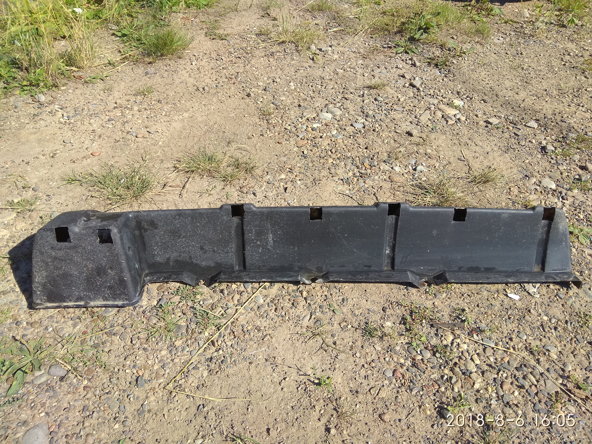 Доработка накладки заднего бампера ver.2 — Nissan X-Trail I (t30), 2 л ...