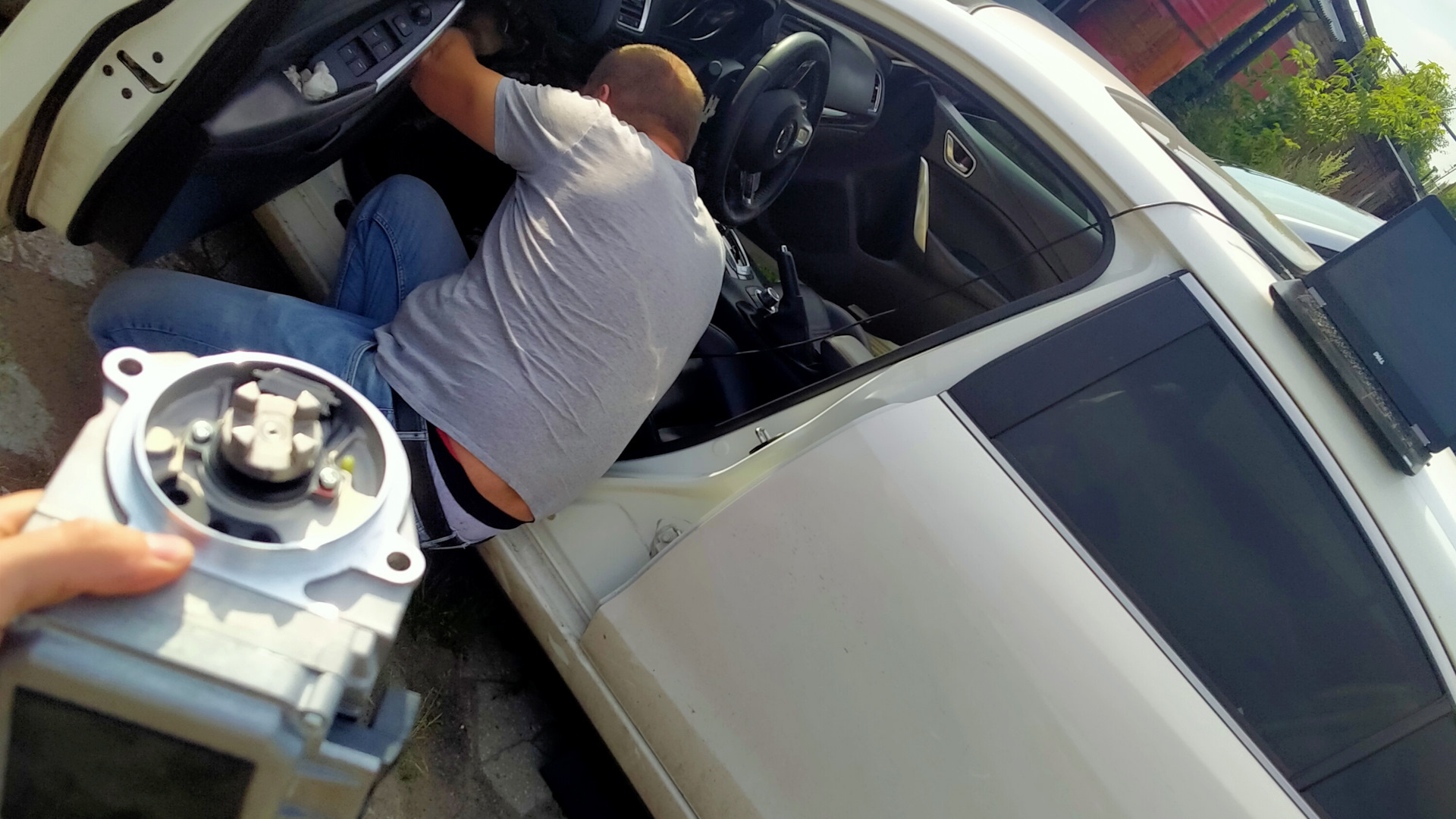 afs off mazda 6 gh моргает
