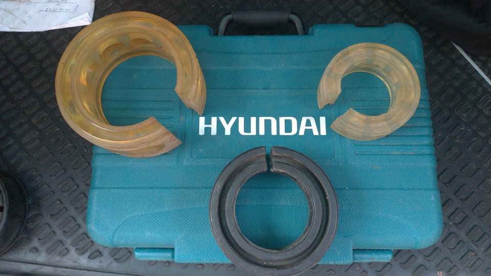 Баферы размер В и D — Hyundai Tucson (TL), 2 л., 2018 года | аксессуары ...