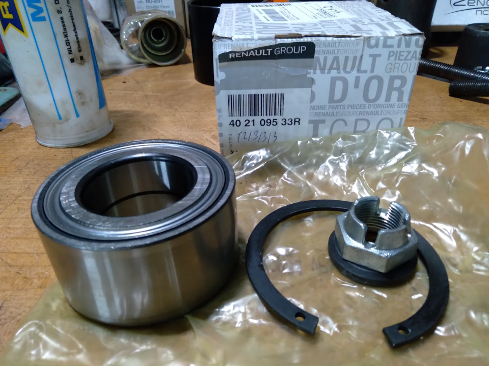 402109533R Подшипник задней ступицы Duster RENAULT | Запчасти на DRIVE2