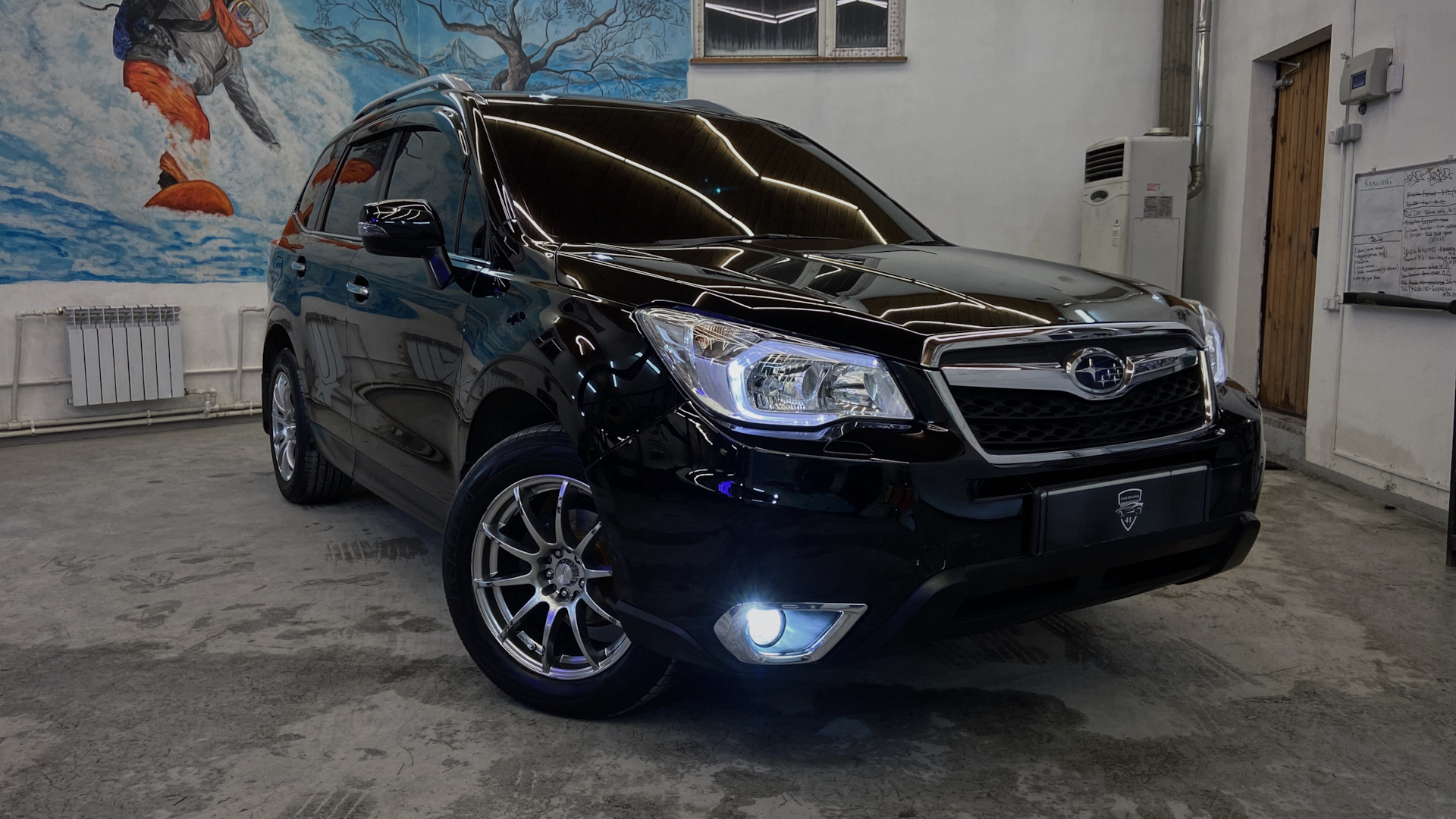 Subaru Forester (SJ) 2.0 бензиновый 2014 | Черный городской лесник на DRIVE2