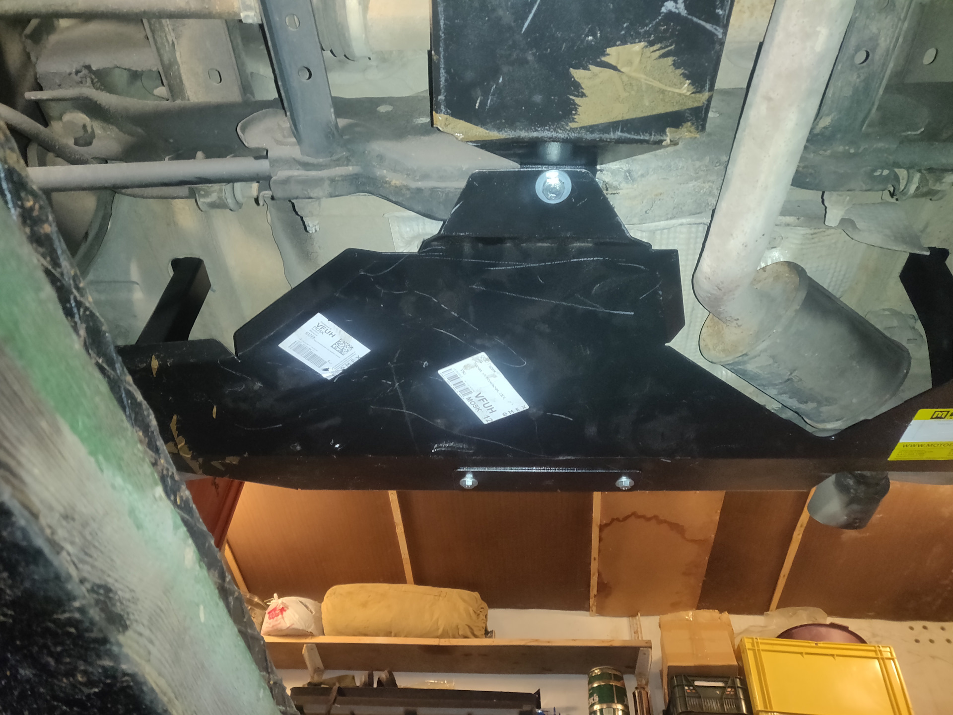 защита днища рено дастер