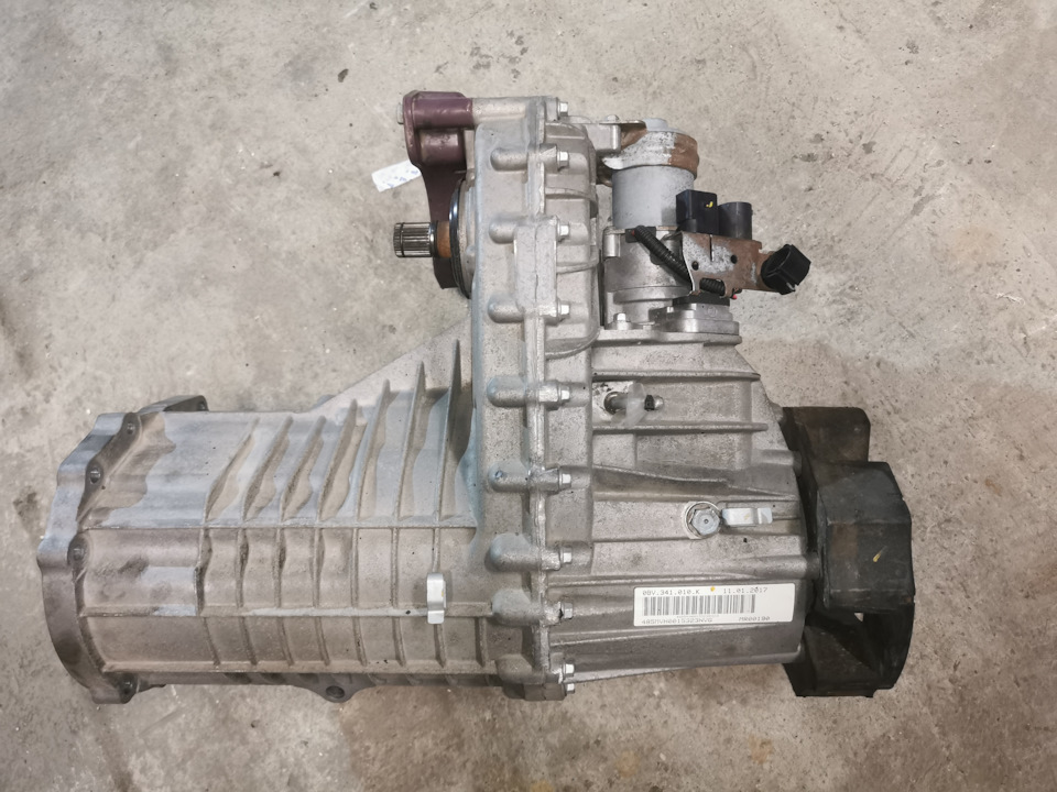 Диагностика и текущий ремонт раздаточной коробки 0BV (электрика ...