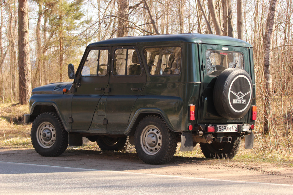 Новый комплект резины — УАЗ 315195 Hunter, 2,7 л, 2015 года | шины | DRIVE2