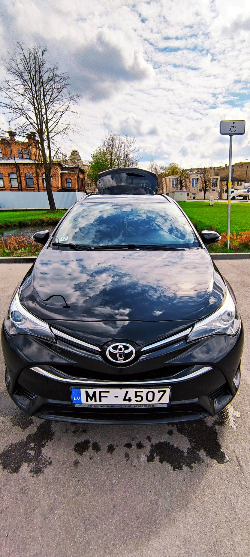 Месяц с керамикой — Toyota Avensis III, 2 л, 2016 года | мойка | DRIVE2