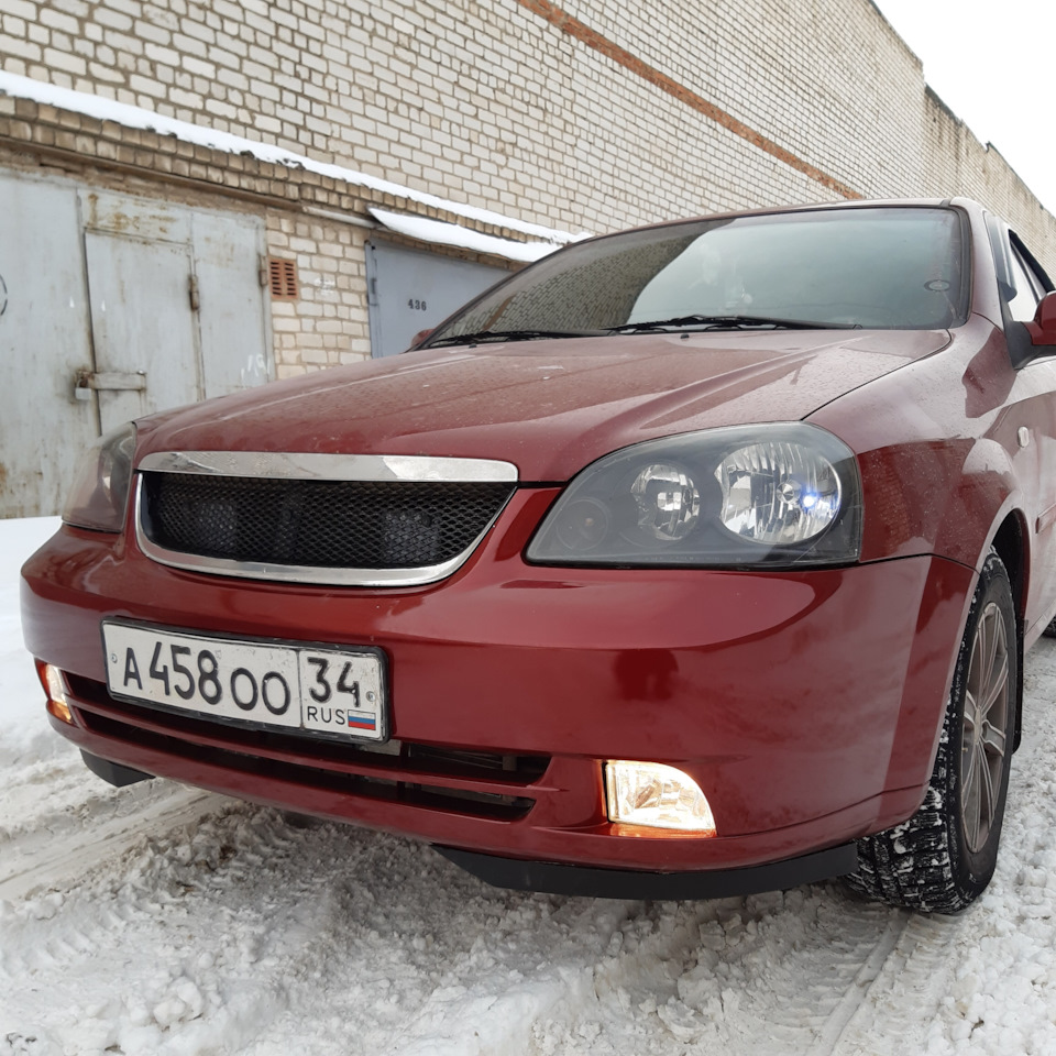 Черные фары и клыки — Chevrolet Lacetti Sedan, 1,6 л, 2008 года | тюнинг |  DRIVE2