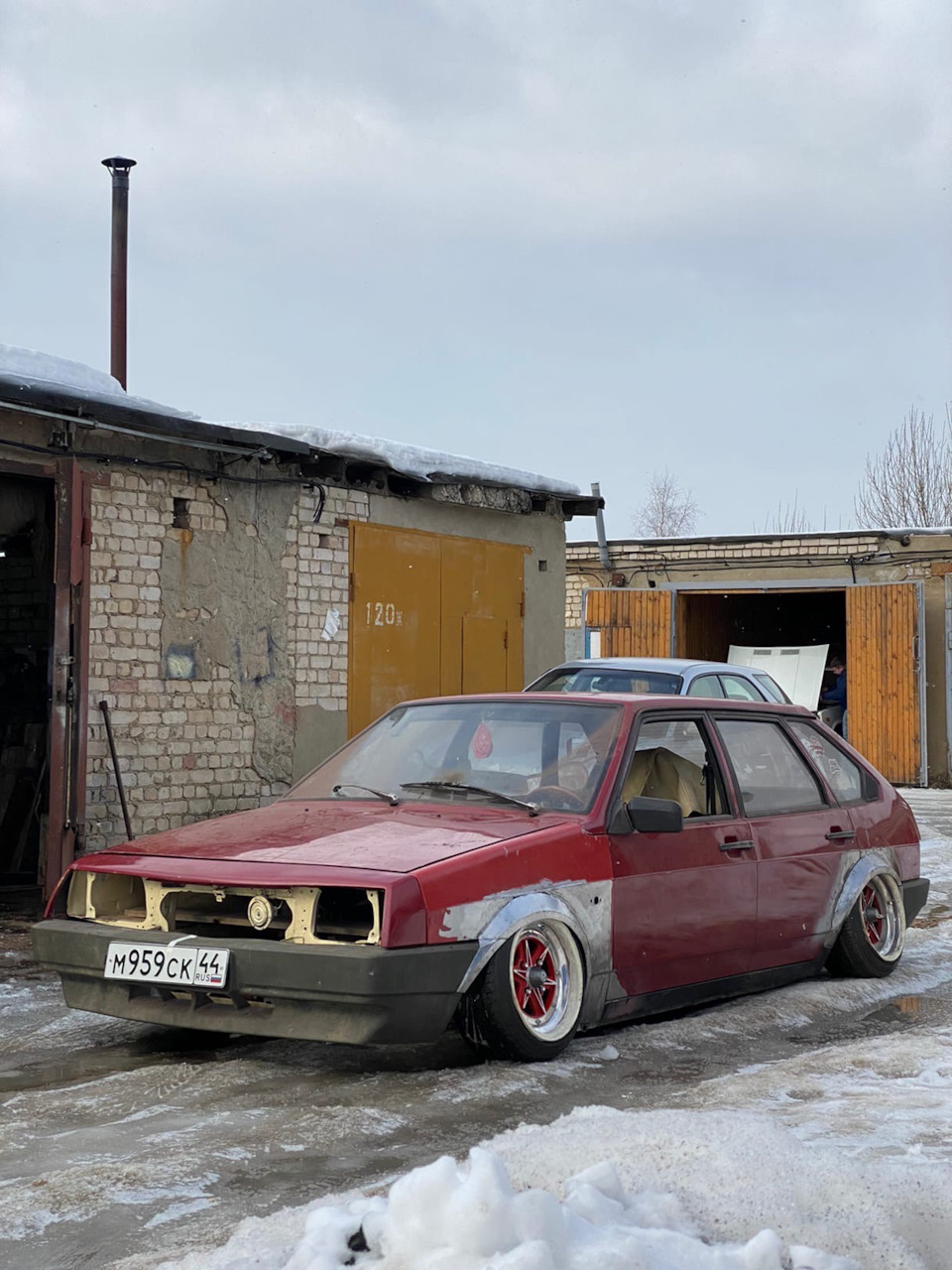 Выехал и заехал. — Lada 2109, 1,3 л, 1990 года | кузовной ремонт | DRIVE2