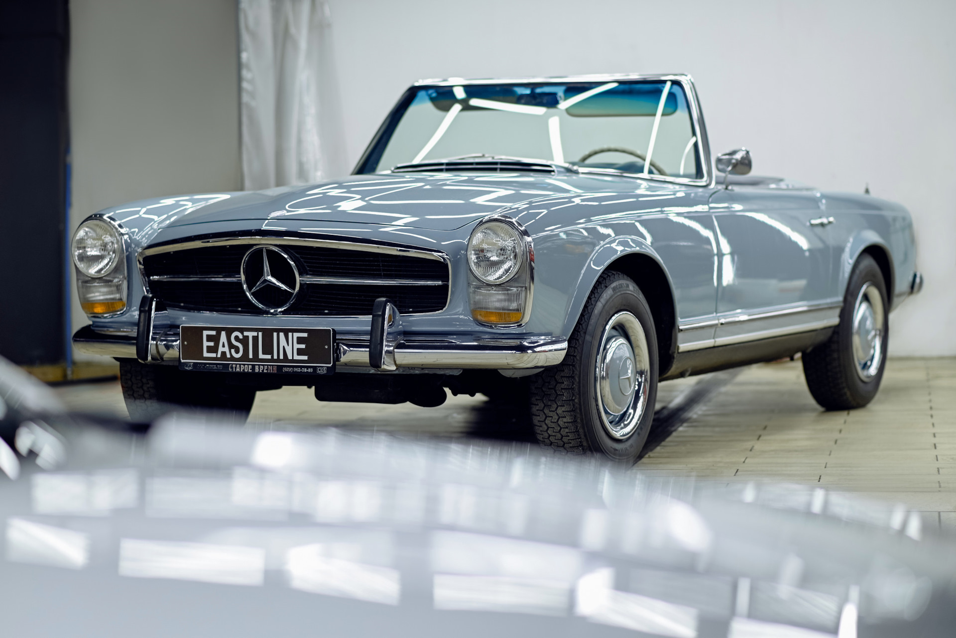 Классический Mercedes-Benz 230 SL 60-х в тюнинг ателье Eastline Garage. —  Eastline-Garage на DRIVE2