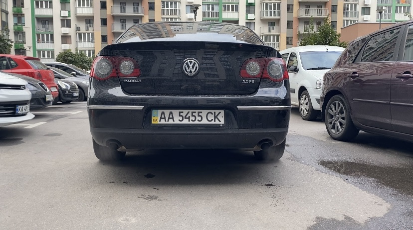 Авто с двойным выхлопом