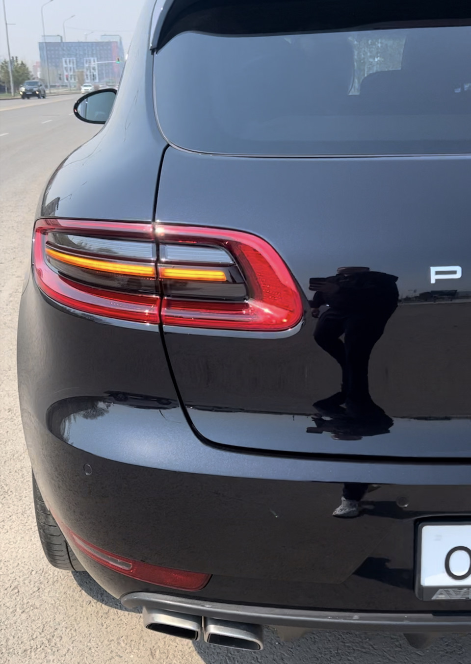 Полное покрытие защитной полиуретановой пленкой — Porsche Macan, 3,6 л ...