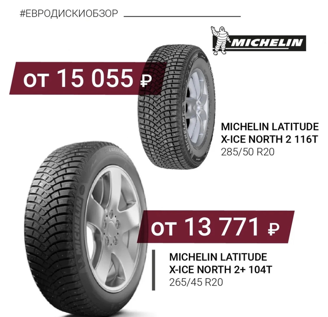 Зимняя шина Michelin X-Ice North 2 — Евро-Диски на DRIVE2
