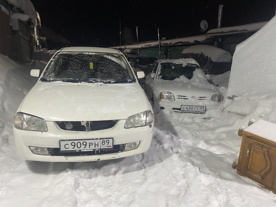 たぁぴ☆ページ Правильная диагностика — Mazda Familia (BJ), 1,5 л, 2000 года