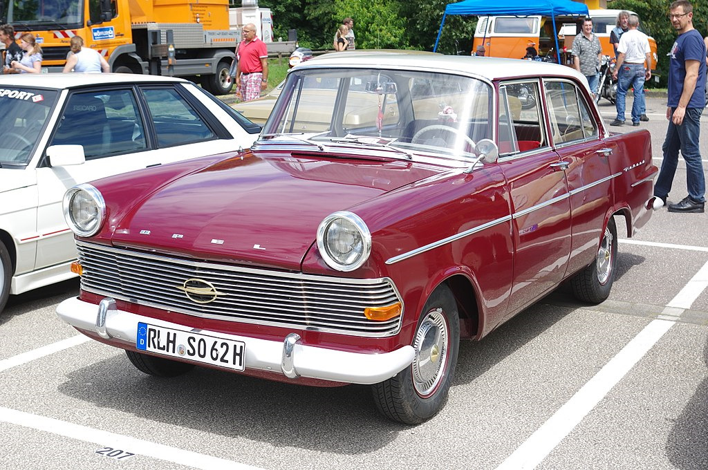 Как выглядела опель в 1961 году