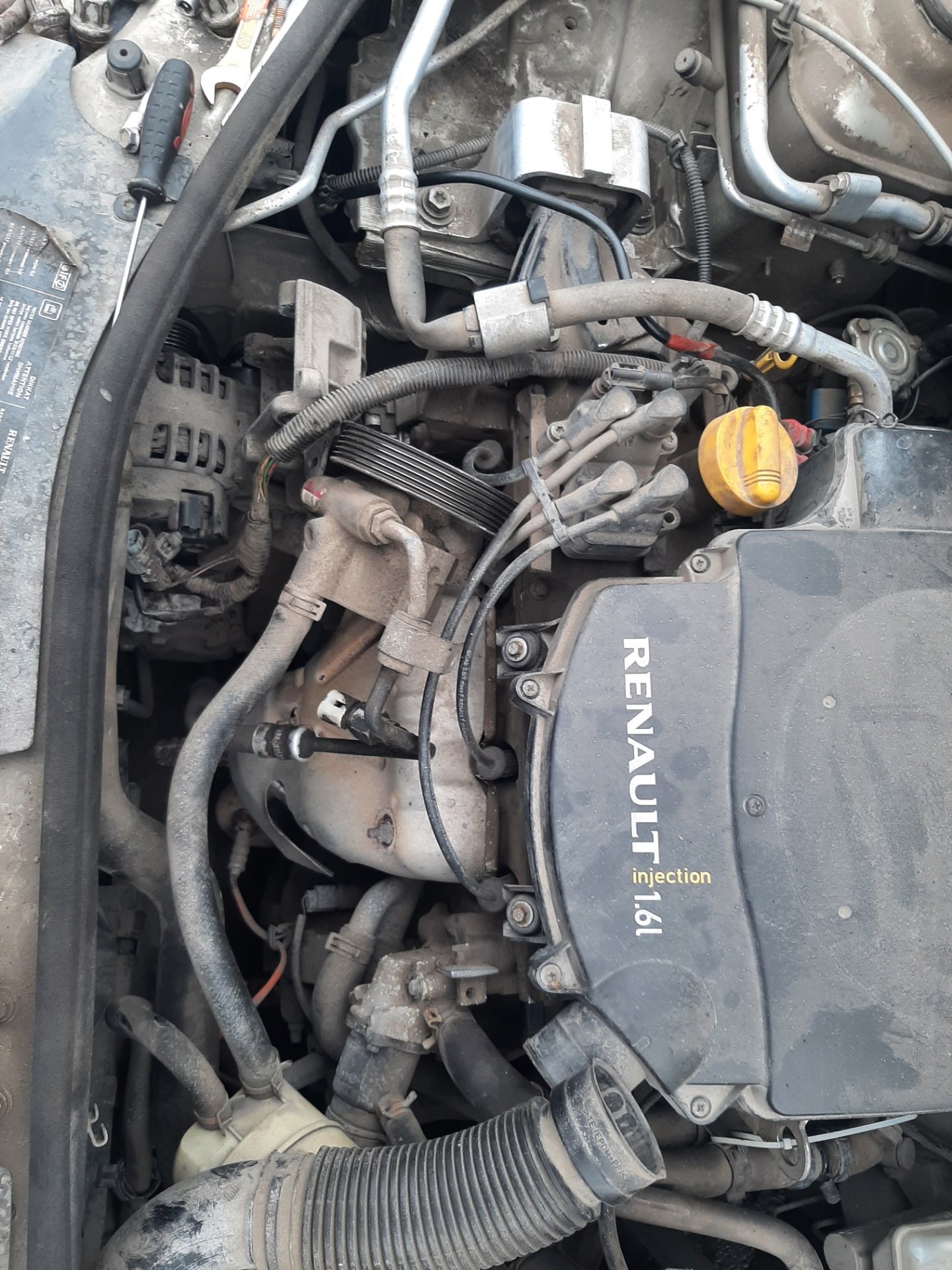 Переборка генератора! — Renault Logan (1G), 1,6 л, 2011 года | своими ...