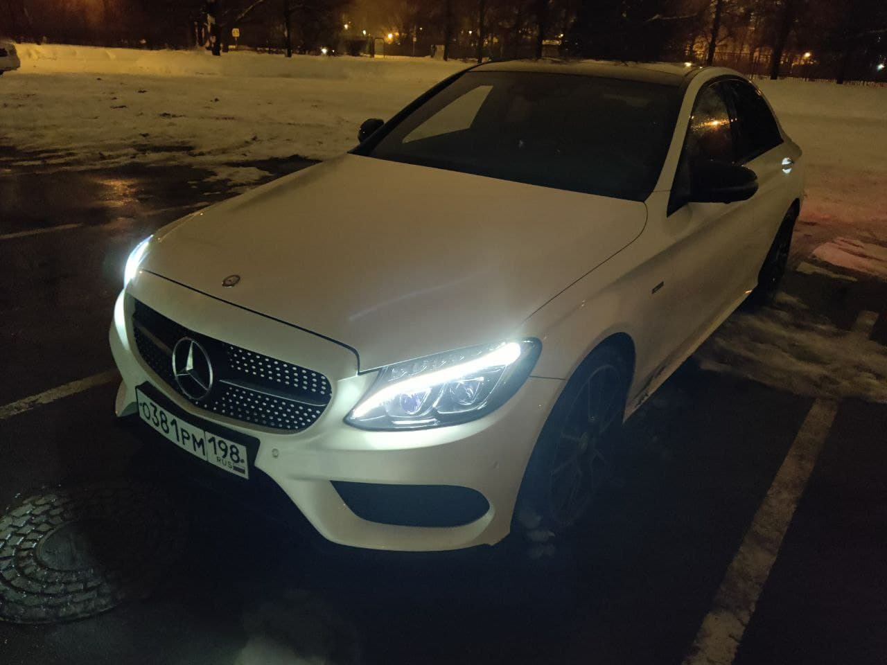 Покупка, поездка из Москвы в Санкт-Петербург — Mercedes-Benz C 43 AMG  (W205), 3 л, 2016 года | покупка машины | DRIVE2