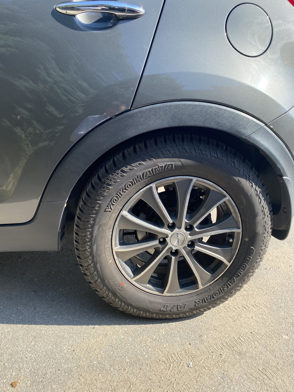 Летняя резина — KIA Sportage (3G), 2 л, 2011 года | шины | DRIVE2