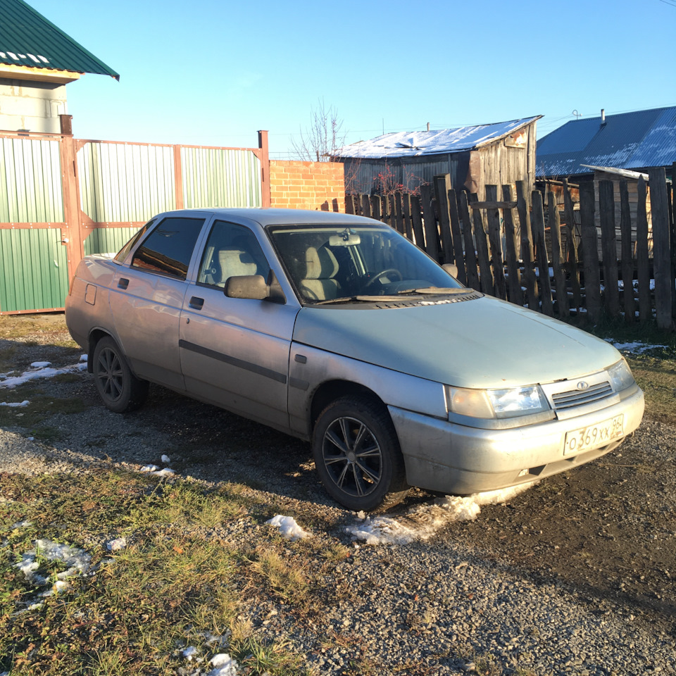 Первая зима — Lada 21102, 1,5 л, 2002 года | покупка машины | DRIVE2