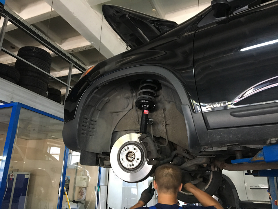 и, наконец, устанавливать на место! — KIA Sorento (2G)