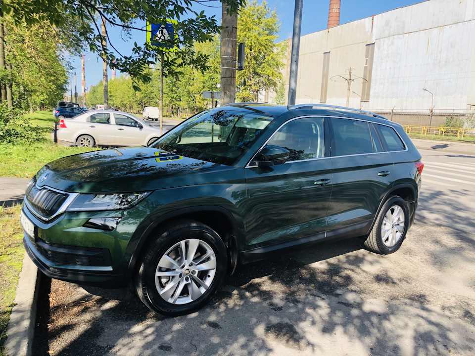 Skoda Kodiaq Emerald Green