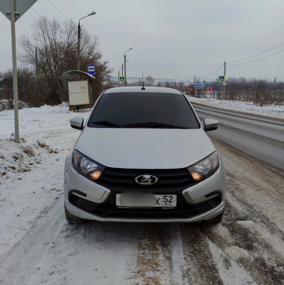 ТО-0. Обработка. Антидождь. Воск — Lada Гранта Лифтбек (2-е поколение), 1,6  л, 2023 года | обкатка | DRIVE2