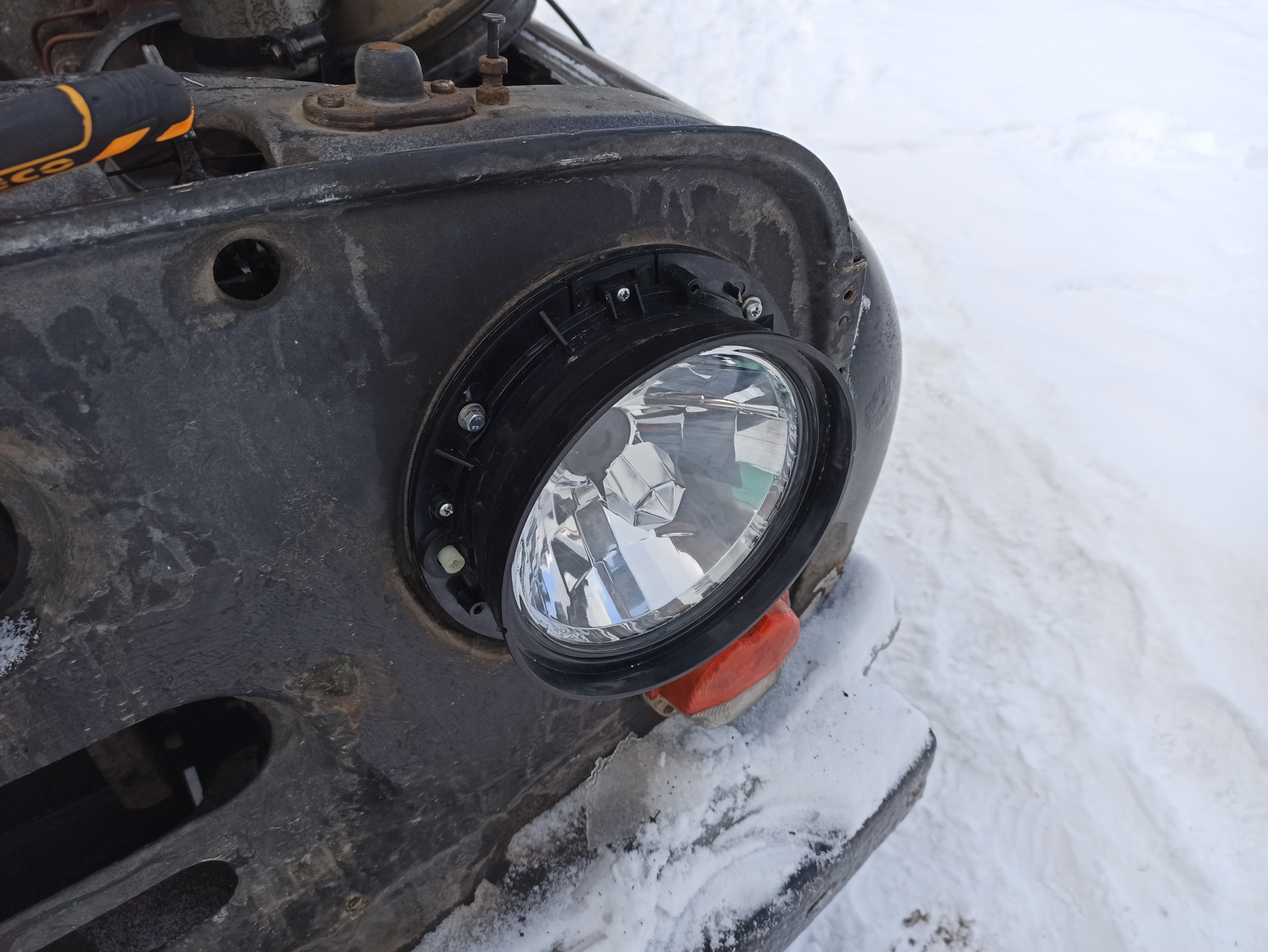 А про "глазки" — УАЗ 315195 Hunter, 2,9 л, 2005 года | своими руками ...