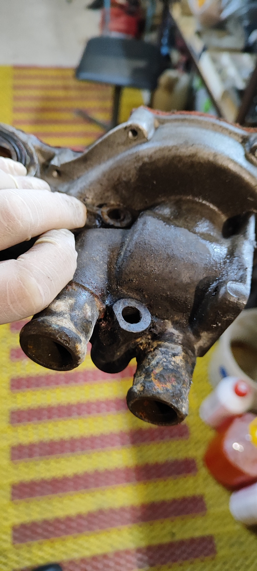 Помпа и ремни навесного оборудования — Audi 80 (B4), 2 л, 1995 года ...