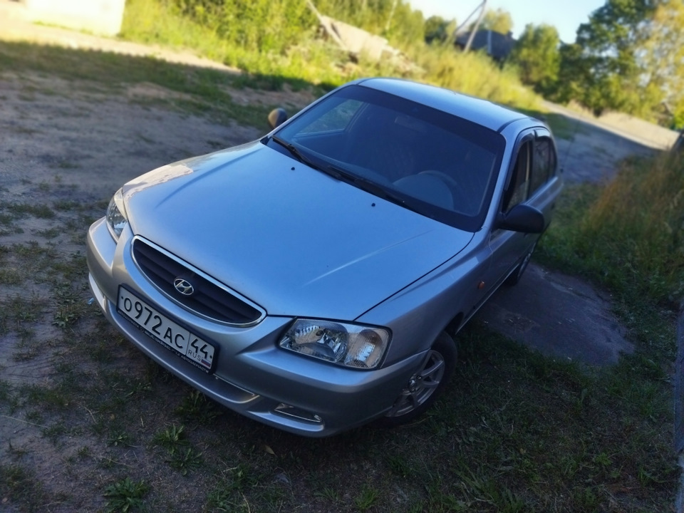 Замена цепи и ремня ГРМ — Hyundai Accent (2G), 1,5 л, 2008 года ...