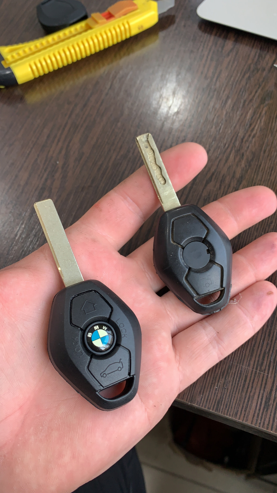 Как разобрать ключ е39 Замена корпуса ключа Е46 - BMW 3 series Touring (E46), 2,5 л, 2001 года тюнинг D