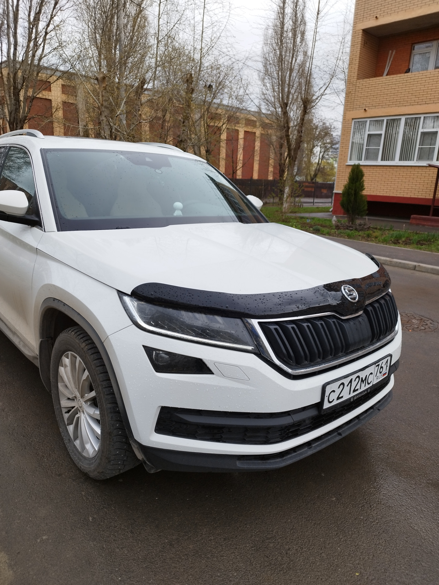 Дефлекторы капота на Kodiaq купить в Москве с доставкой