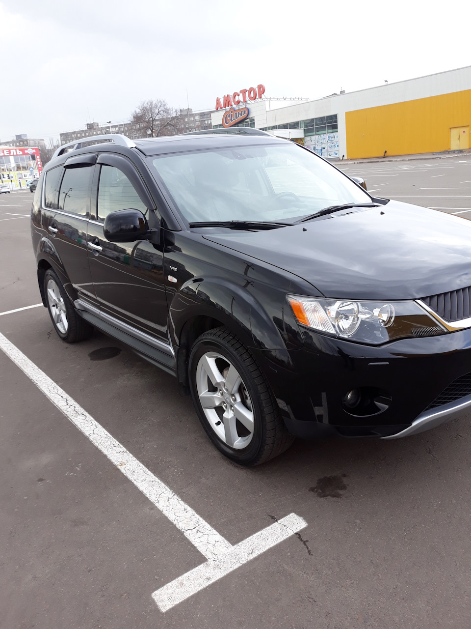 Мойка с нанесением полироли. — Mitsubishi Outlander XL, 3 л, 2009 года |  мойка | DRIVE2