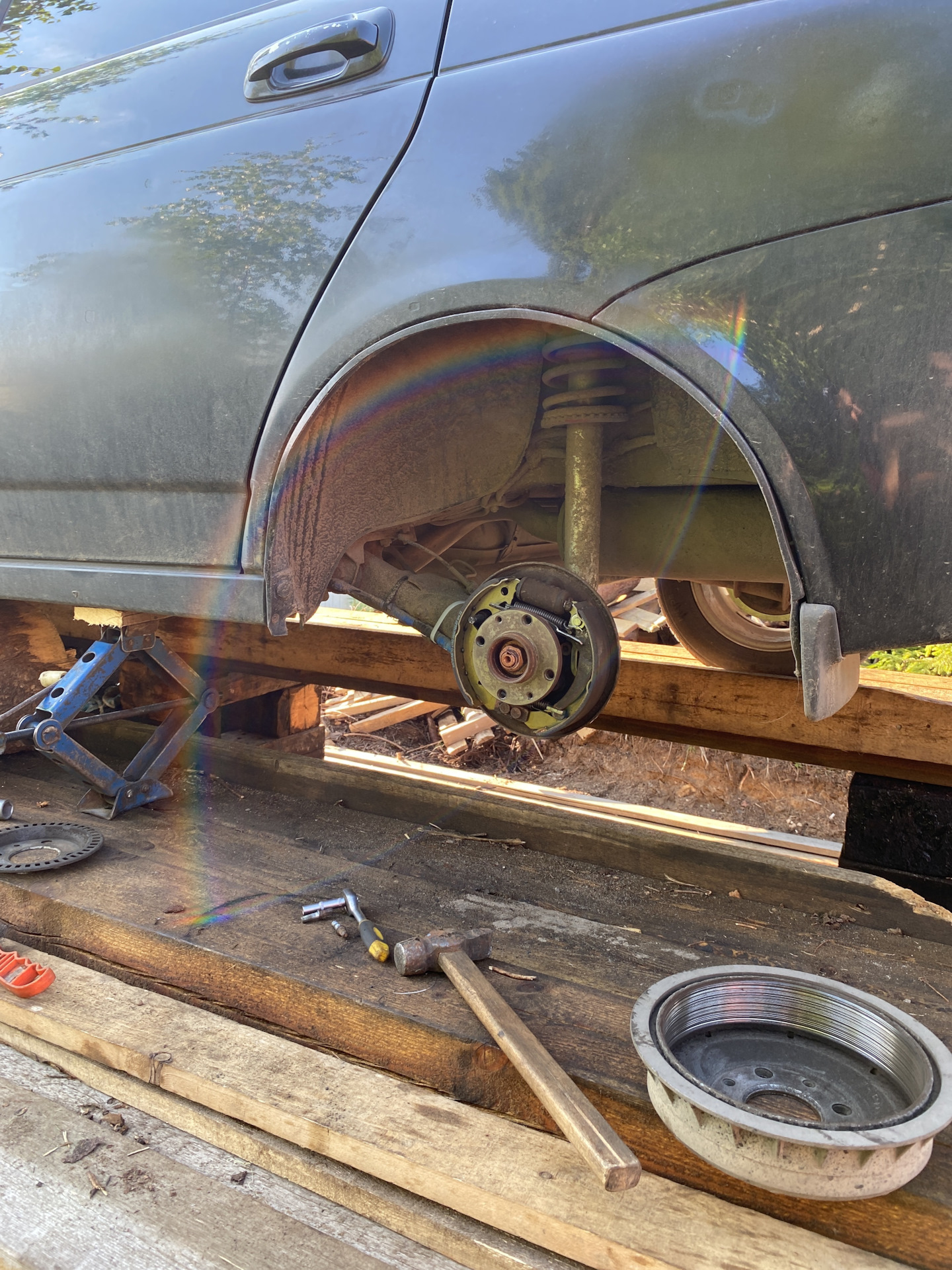 Замена задних тормозных цилиндров, барабанов и прочее — Lada Приора ...