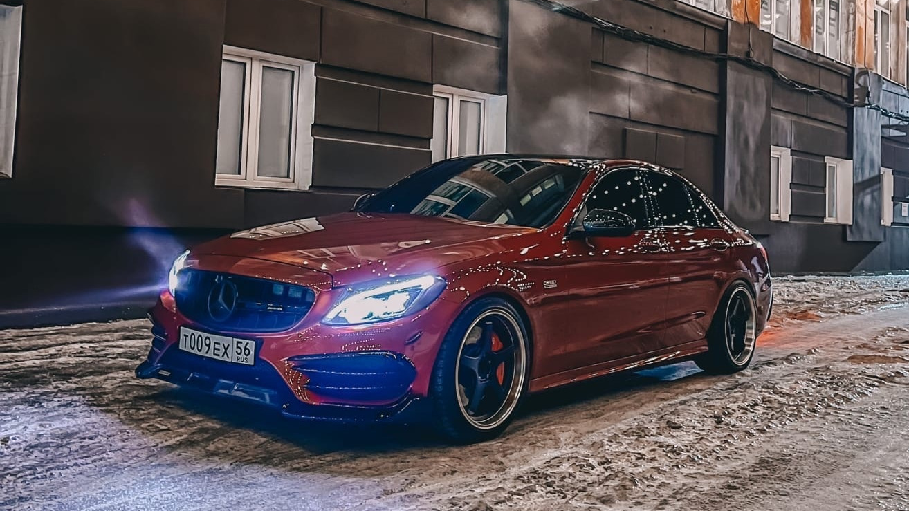 C43 AMG матовая