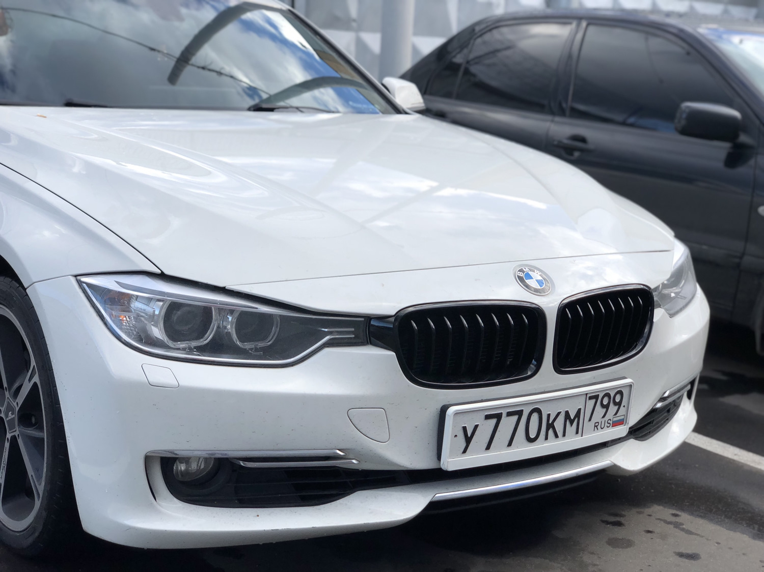 замена ноздрей bmw f30