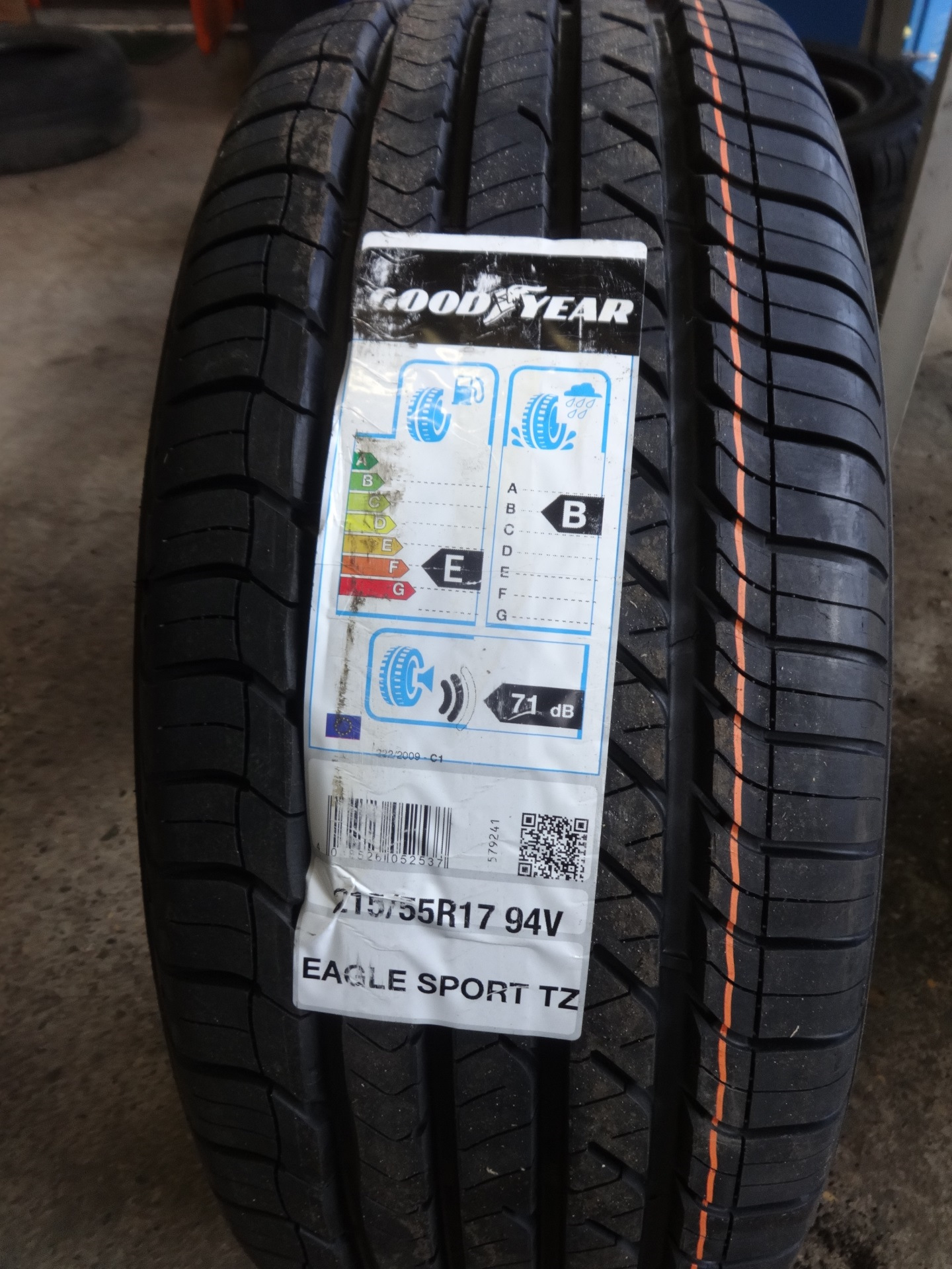 Шины goodyear eagle sport tz